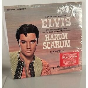 Elvis Presley Harum Scarum Original US LP  Vinyl In Shrink Hype Sticker Photo
